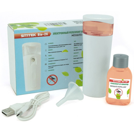 Биологический отпугиватель комаров "SITITEK BIO-2K" Биологический отпугиватель комаров "SITITEK BIO-2K"